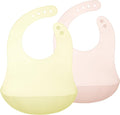 Olababy Fold N Go Silicone Baby Bib w Travel Case | Lightweight Design Eases by Olababy