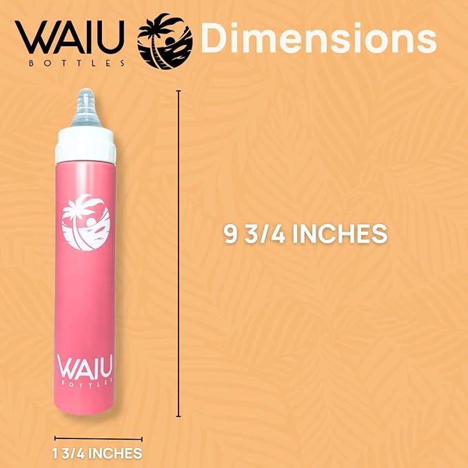 Versatile Waiu Insulated Baby Bottle | 4 oz & 6 oz Sizes | Keeps Drinks Hot - Image 7