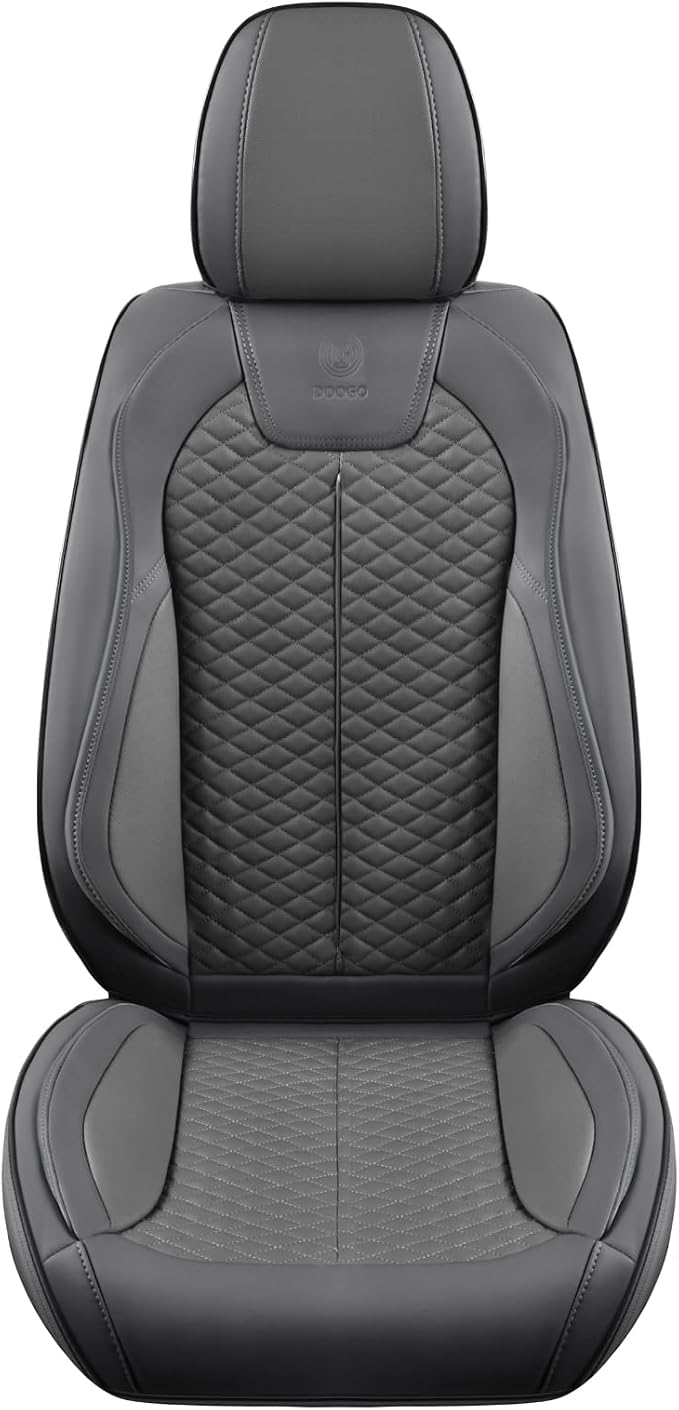 Doogo Car Seat Covers, Front Seat Covers, Automotive Seat Covers 2PCS, Luxury - Image 7