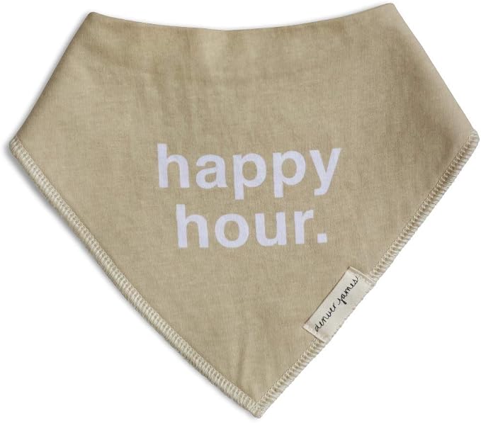 Denver James Bandana Feeding Drool Baby Bib I Soft Organic Cotton I Fleece Back by DenverJames