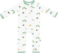 KYTE BABY Unisex Rayon Made From Bamboo Zippered Rompers 0-24 Months by KYTEBABY