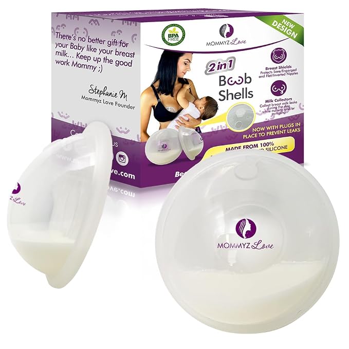 Mommyz Love Breast Shells & Milk Catcher by MommyzLove