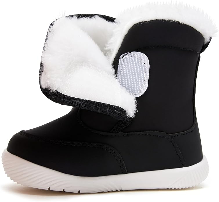 BMCiTYBM Baby Boy Girl Snow Boots Waterproof Winter Warm Booties Nonslip - Image 5