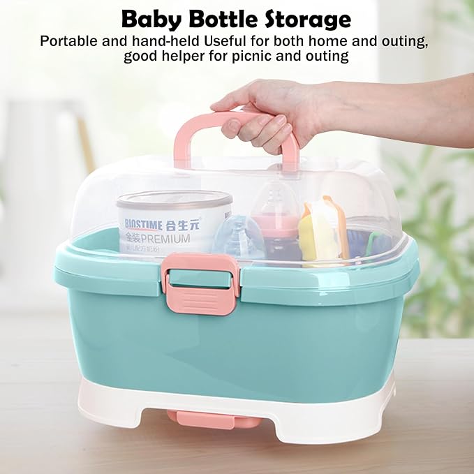 Baby Bottle Organizer for Storage, Baby Bottle Storage Large Capacity - Image 2