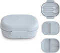 mushie Kids Bento Lunch Box | 3-Compartment & Removable Divider + Fork & Spoon by mushie