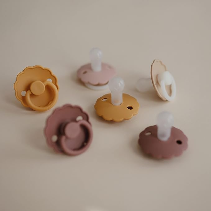 FRIGG Daisy SilkySoft Silicone Baby Pacifier | Made in Denmark | BPA-Free - Image 4