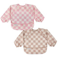 Tiny Twinkle Long Sleeve Bib for Babies & Toddlers – 2 Pack Waterproof Smock by TinyTwinkle
