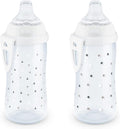 NUK Active Sippy Cup, 10 oz, 2 Pack, 12+ Months, Timeless Collection, Amazon by NUK