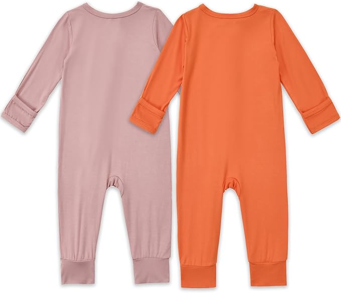 Aablexema Baby Footless Pajamas Zipper - Image 4