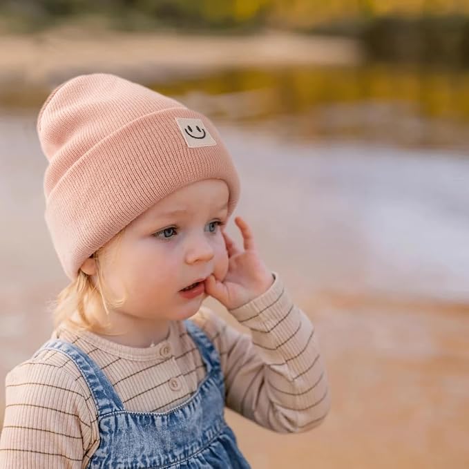 FURTALK Baby Beanie Cute Toddler Winter Hat Knit Boys Girls Warm 2 Pack Kids - Image 3