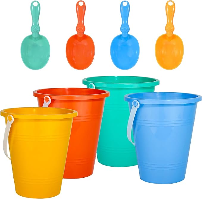 Holady Beach Toys Sand Toys Beach Shovels Beach Pail Set by Holady