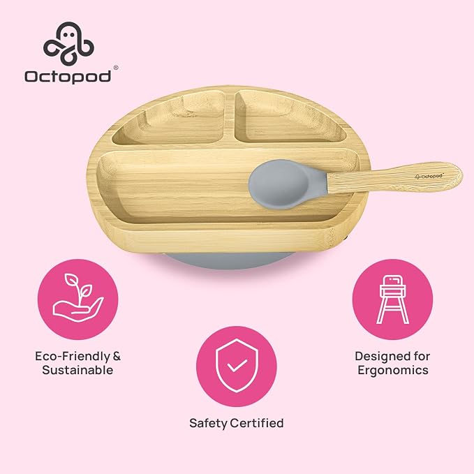 Abiie Octopod Bamboo Dish - Image 3