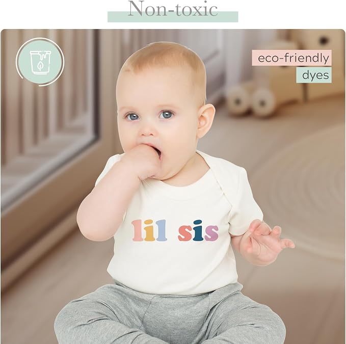 Finn + Emma Organic Cotton Graphic Baby Onesie - Image 6