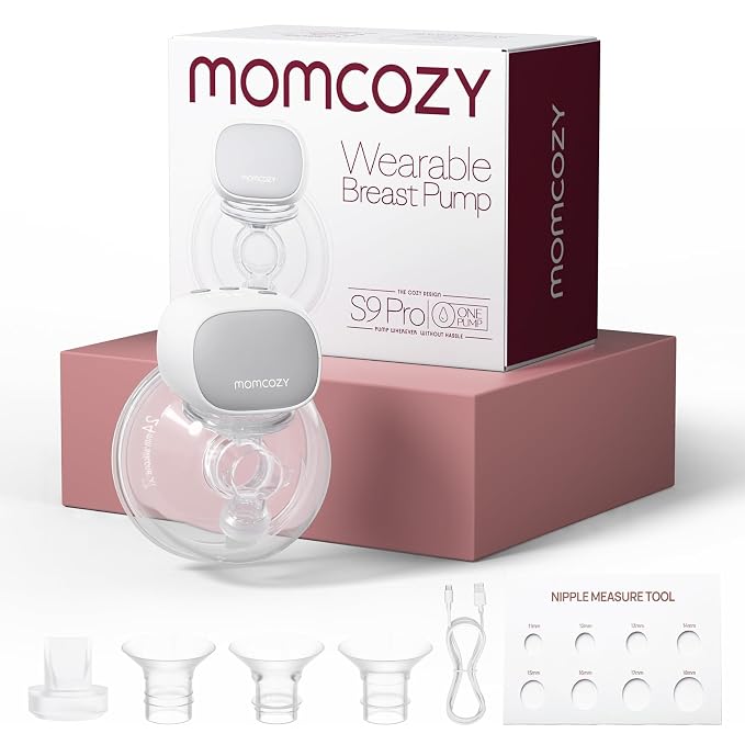 Momcozy S9 Pro Upgraded Wearable Breast Pump, Hands-Free Design by Momcozy