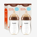 Thyseed Glass Natural Anti-Colic Baby Bottles | Newborn Breast Like Nursing by thyseed