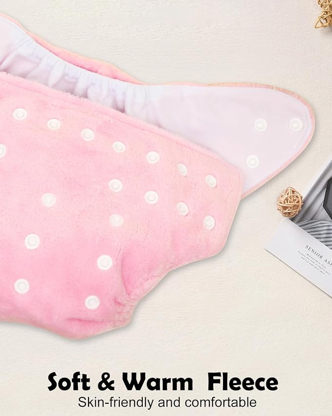 ALVABABY 6 Pack Baby Cloth Diapers Warm - Image 6