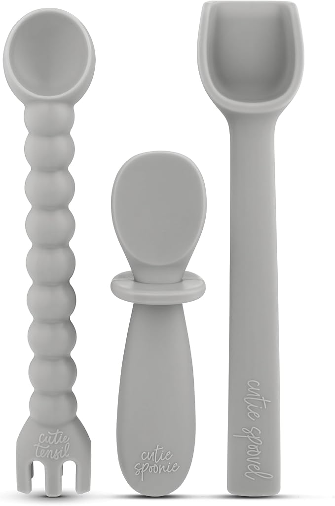 Ryan & Rose Ultimate Baby Utensil Set of 3 Silicone Baby Spoons Silicone by RyanAndRose