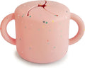 mushie Silicone Snack Cup | Spill Proof Food Container by mushie
