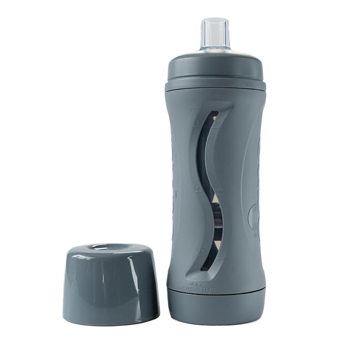 Subo Baby Food Bottle | No Mess Baby Toddler Self Feeder | Squeeze Free Design by BabeehiveGoods