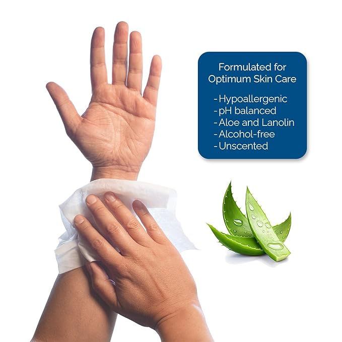 TenderProtect® Original XL Premium Adult Wipes, Extra-Large 9"x12" Wet Wipes - Image 4