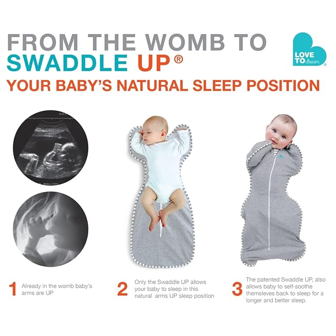 Love to Dream Organic Swaddle, Baby Sleep Sack, Swaddle Up Self-Soothing - Image 7