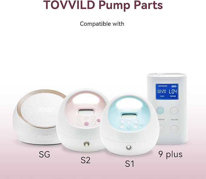 Breast Pump Parts for Spectra, Replace Duckbill Valves Tubes Backflow Protector - Image 2