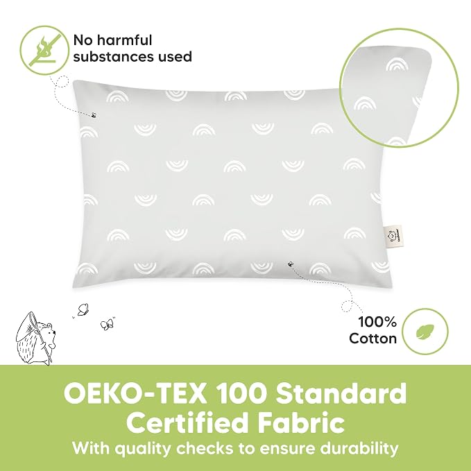 KeaBabies Toddler Pillow 13x18 - Image 5