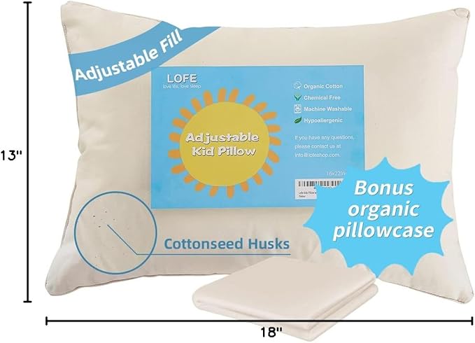 LOFE Organic Toddler Pillow - Image 8