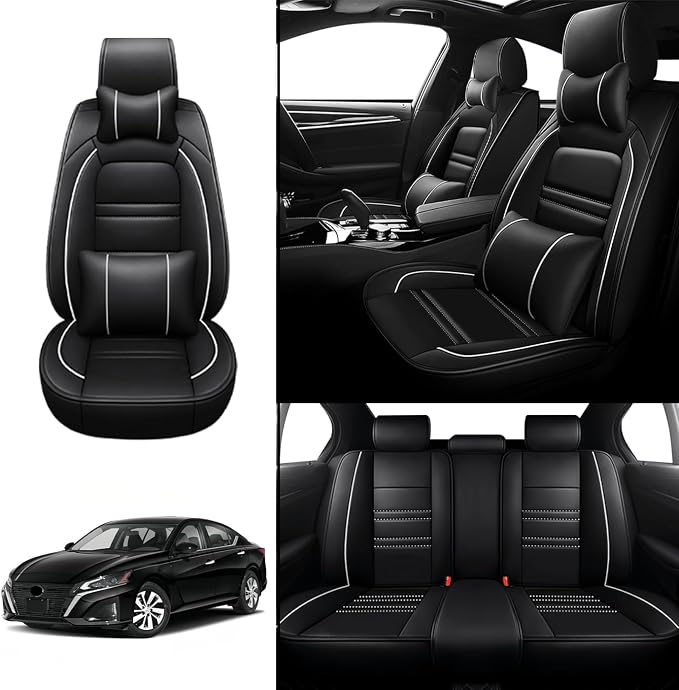 Car Seat Covers for Nissan Car Altima 1998-2025 | 5-Seats Seat Covers, - Image 2