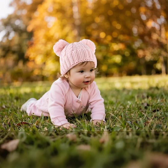 Yuoahcn Baby Girl Beanie Winter Baby Boy Hat - Image 2