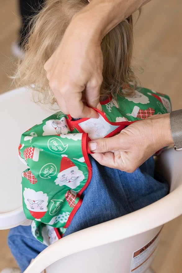 Tiny Twinkle Long Sleeve Bib for Babies & Toddlers – Waterproof Smock Bib for - Image 3
