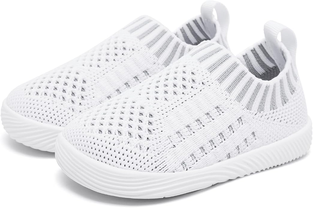 MORENDL Baby Toddler Walking Socks Non-Slip Breathable Unisex Casual Sneakers - Image 3