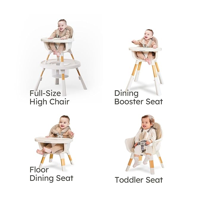 MAMAZING 8-in-1 High Chair, Infant and Toddler High Chair - Image 2