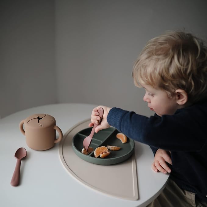 mushie Silicone Suction Plate | BPA-Free Non-Slip Design - Image 6