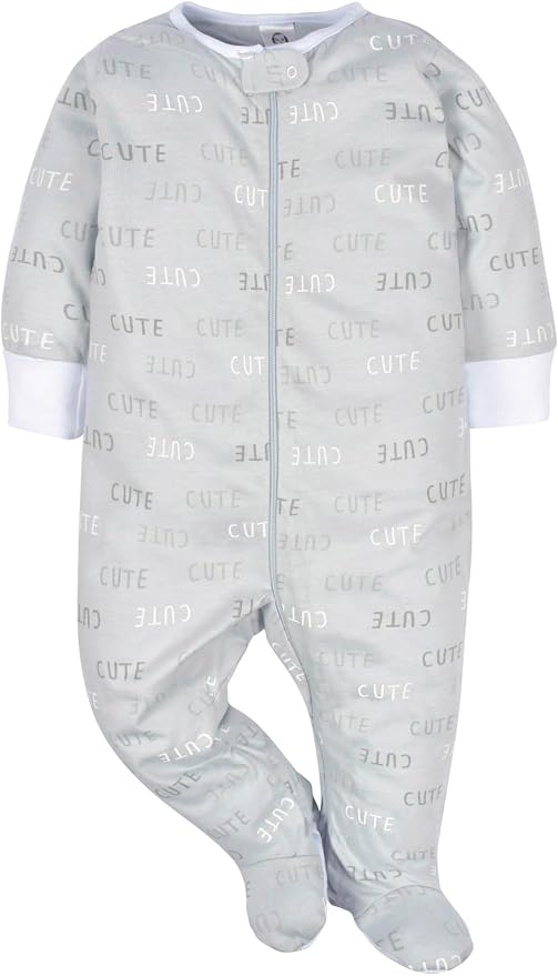 Gerber Baby Boys 4 Pack Sleep 'N Play Footie - Image 5