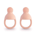 mushie Silicone Baby Fresh Fruit & Food Feeder Pacifier | 6 Months+ by mushie