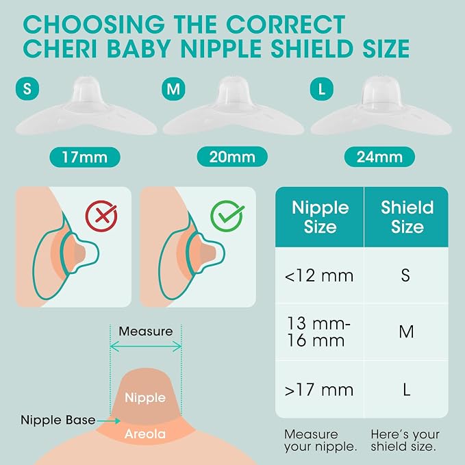 CheriBaby Nipple Shield, Contact Nipple Shield - Image 5