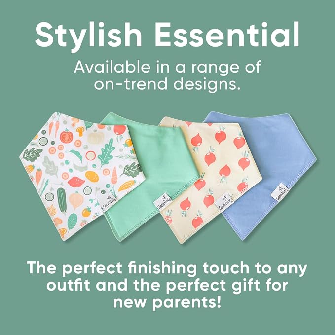 Copper Pearl Baby Bandana Drool Bibs - Image 6