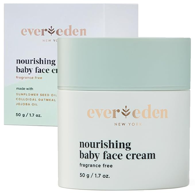 Evereden Nourishing Baby Face Cream 1.7 oz. | Non-Toxic and Fragrance-Free Face by Evereden