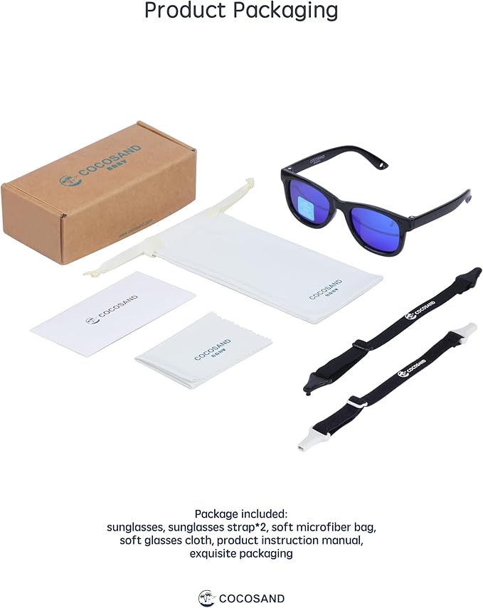 COCOSAND Flexible Baby Sunglasses - Image 2