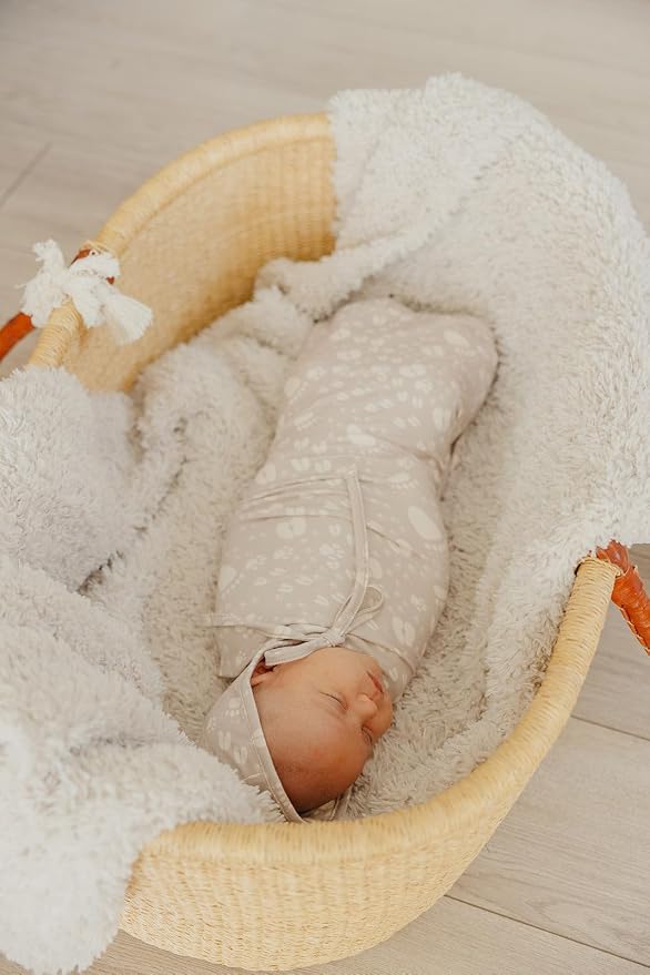 Copper Pearl Baby Swaddle Blanket - Image 4