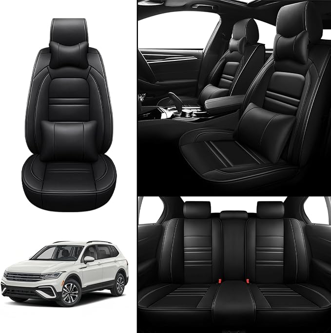 Car Seat Covers for VW Car tiguan 2009-2025 | 5-Seats Seat Covers, Waterproof - Image 2