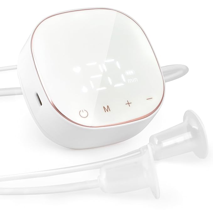 Electric Nipple Corrector for Flat or Inverted Nipples, Rechargeable Nipple by Ronumb