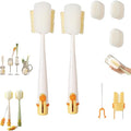 5 in 1 Bottle Cleaning Brush Set, 5‑in‑1 Multifunctional Bottle Cleaning Brush by ZANWANXIN