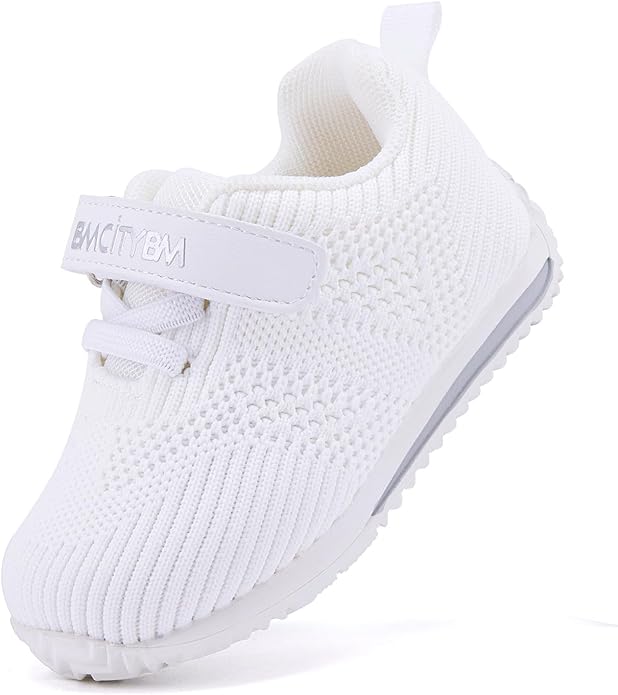 BMCiTYBM Baby Boy Girl Shoes Breathable Mesh Walking Shoes Lightweight Non-Slip by BMCiTYBM