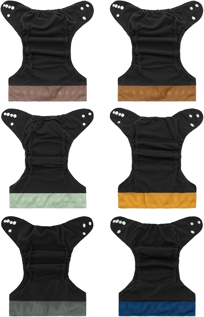 babygoal Reusable Charcoal Cloth Diapers - Image 3