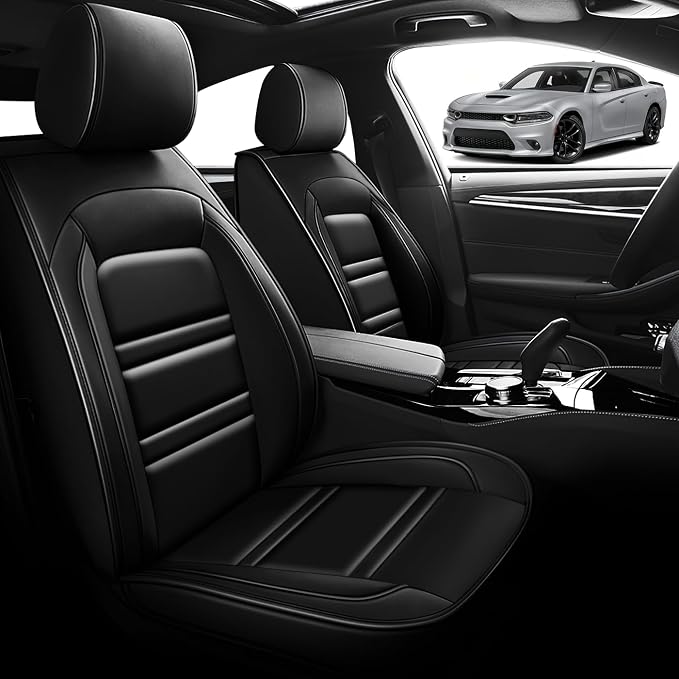 Seat Cover for Dodge Charger 2006-2023 | Car Seat Covers Front Seats, - Image 2