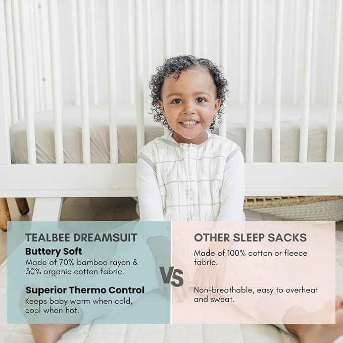 Tealbee Dreamsuit Toddler Sleep Sack - Image 3