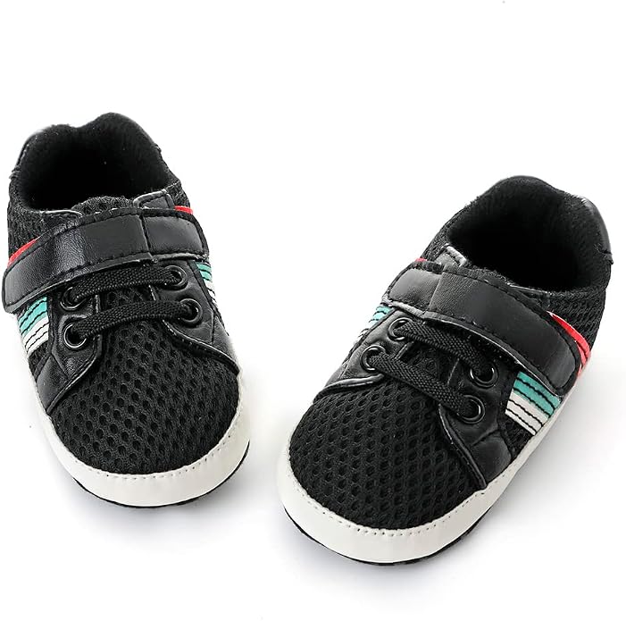 Clowora Baby Boys Girls Shoes Non-Slip Rubber Sole Sneakers Infant First - Image 4