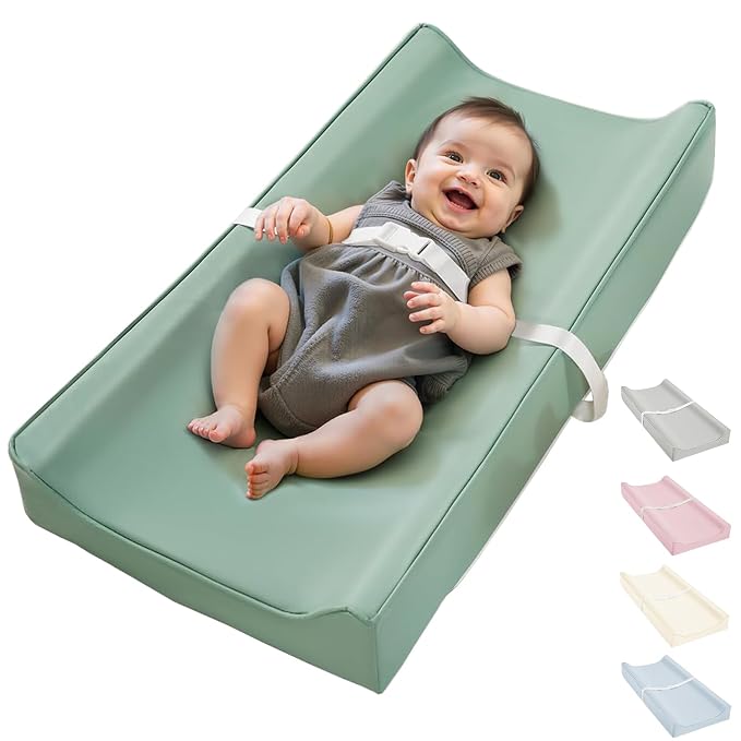 Vegan Leather Waterproof Baby Changing Pad by Unknown